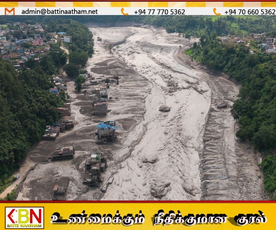 திபெத்தில் அணை உடைப்பு; நேபாளத்தில் மீண்டும் வெள்ள அபாய எச்சரிக்கை!