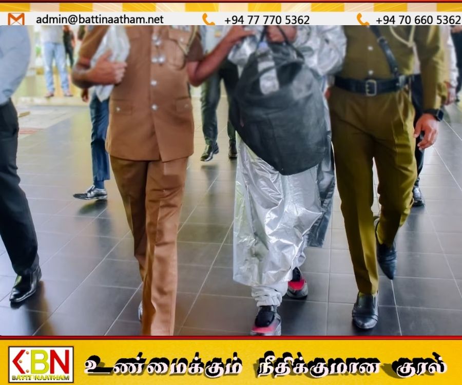 ஓமனிலிருந்து இலங்கைக்கு சந்தேக நிறைந்த সংগठિত குற்ற நபர் விசாரணைக்கு அனுப்பப்பட்டார்