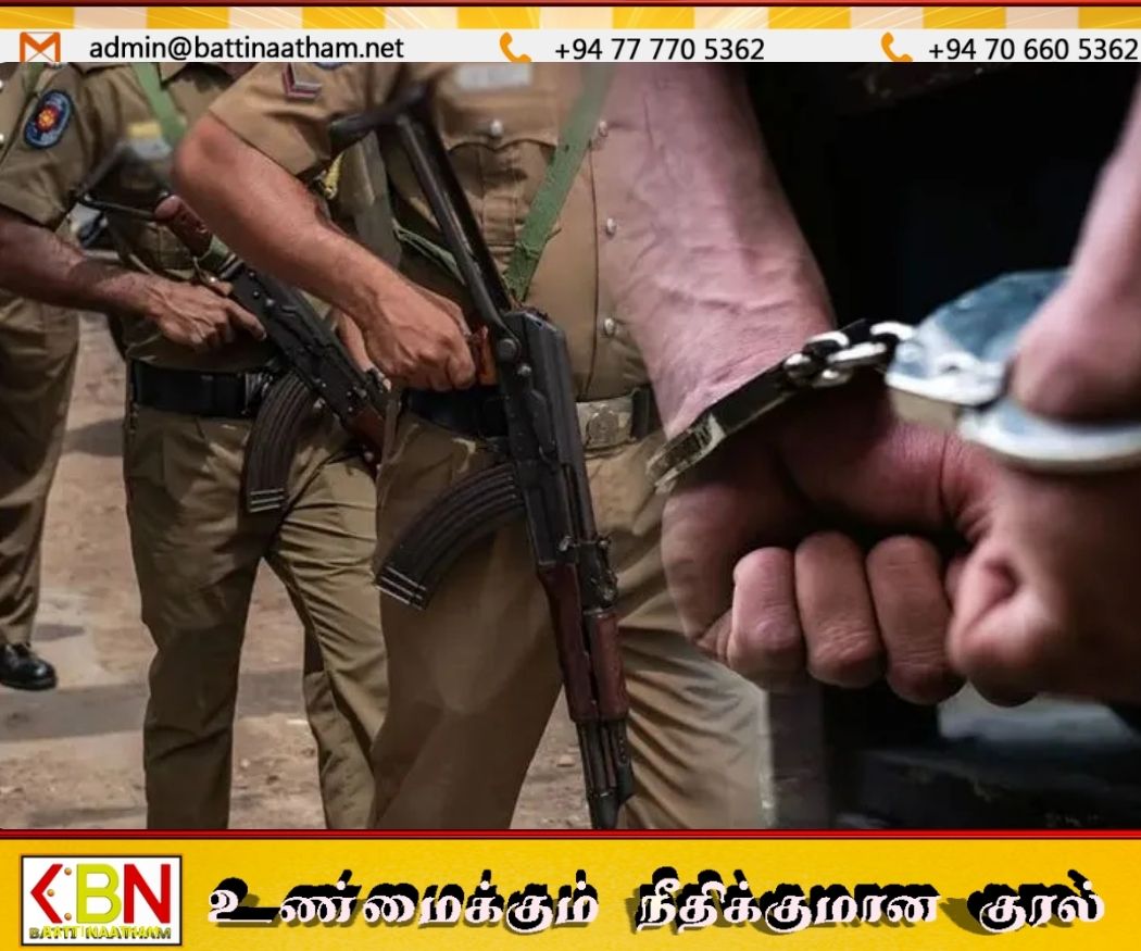 பிலായில் போராளிகள் முகாம் பற்றிய பொய்யான கூற்றுகளை பரப்பியதற்காக பொலிசாரால் கைது செய்யப்பட்ட மனிதன்