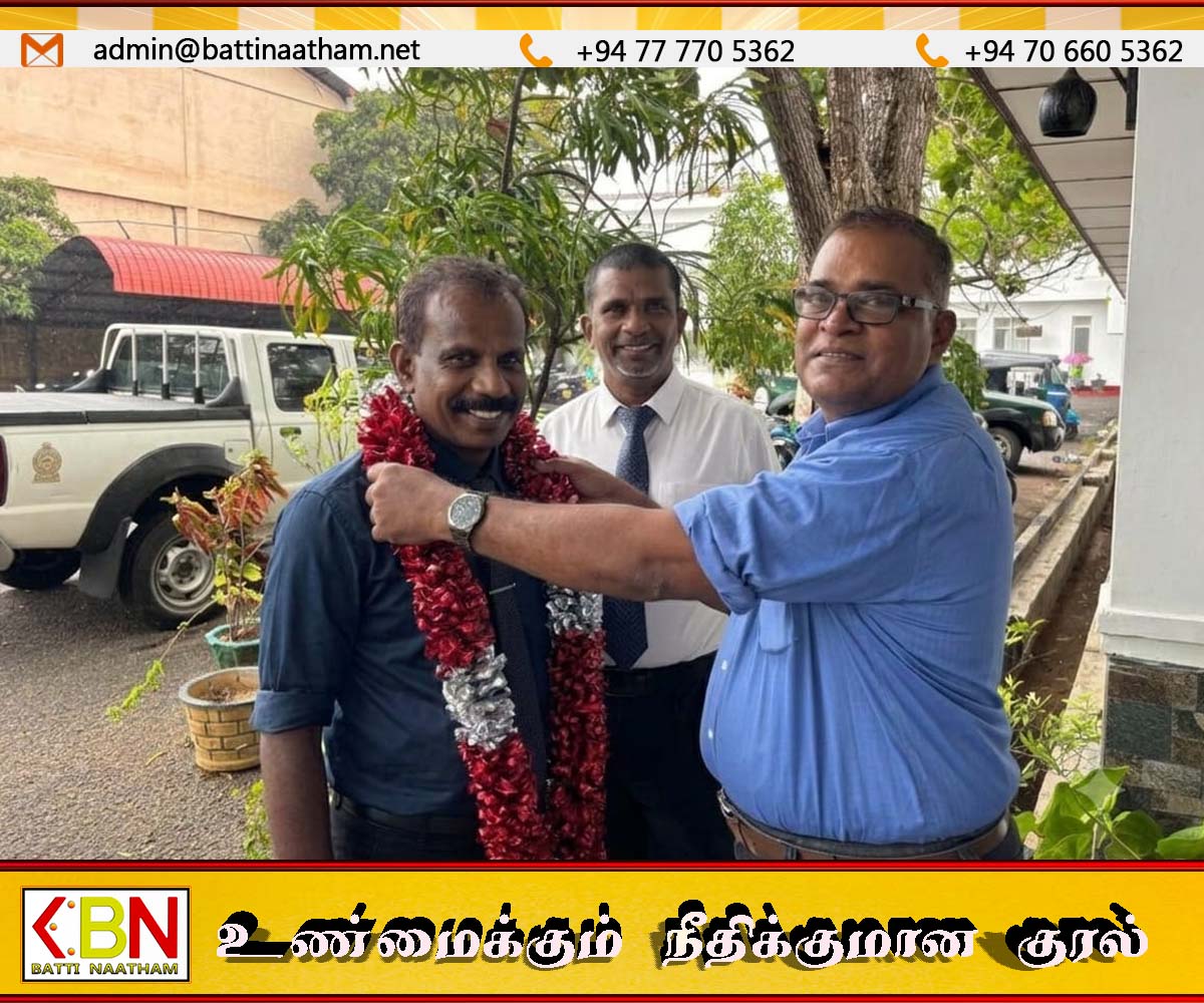 டாக்டர் அண்டன் அனஸ்தீன் கிழக்கு ஆயுர்வேத துறையில் துணை மாகாண இயக்குநர் பதவியை ஏற்றுக்கொண்டார்