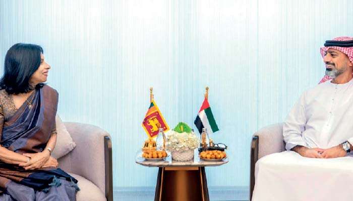 Sri Lankan Ambassador meets Ajman Crown Prince to discuss bilateral ties