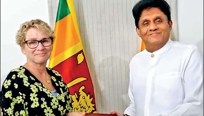 Premadasa Seeks Sustained US Support for Sri Lanka's Economic Recovery
