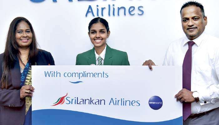 SriLankan Airlines Sponsors Sri Lankan Student's Participation in Global All-Girls Satellite Mission
