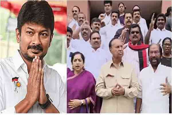 உதயநிதி கைதுக்கு எதிராக தி.மு.க. அமளி: மக்களவை ஒத்திவைப்பு