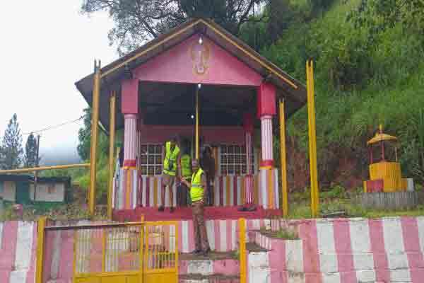 கலாஹ பகுதியில் இரவு நேர盗theft இல் கோவில் மற்றும் கடை இலக்கு