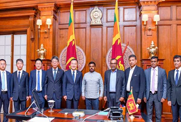 ஜனாதிபதி சீன கட்டுமான நிறுவனங்களுடன் சந்தித்து துறைமுக நகரம் மற்றும் முதலீட்டு விரிவாக்கம் பற்றி விவாதித்தார்