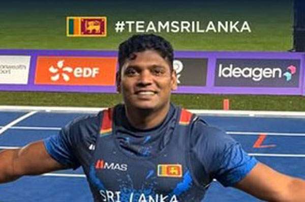 கிளாஸ்கோ காமன்வெல்த் கேம்ஸில் இலங்கை முதல் பதக்கம் வென்றது