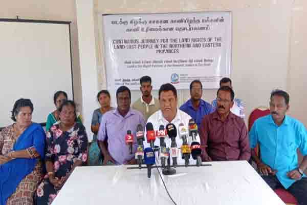 வடக்கு–கிழக்கில் அபகரிக்கப்பட்ட காணிகளை மீட்க ஓரணியில் ஒன்றிணைவு