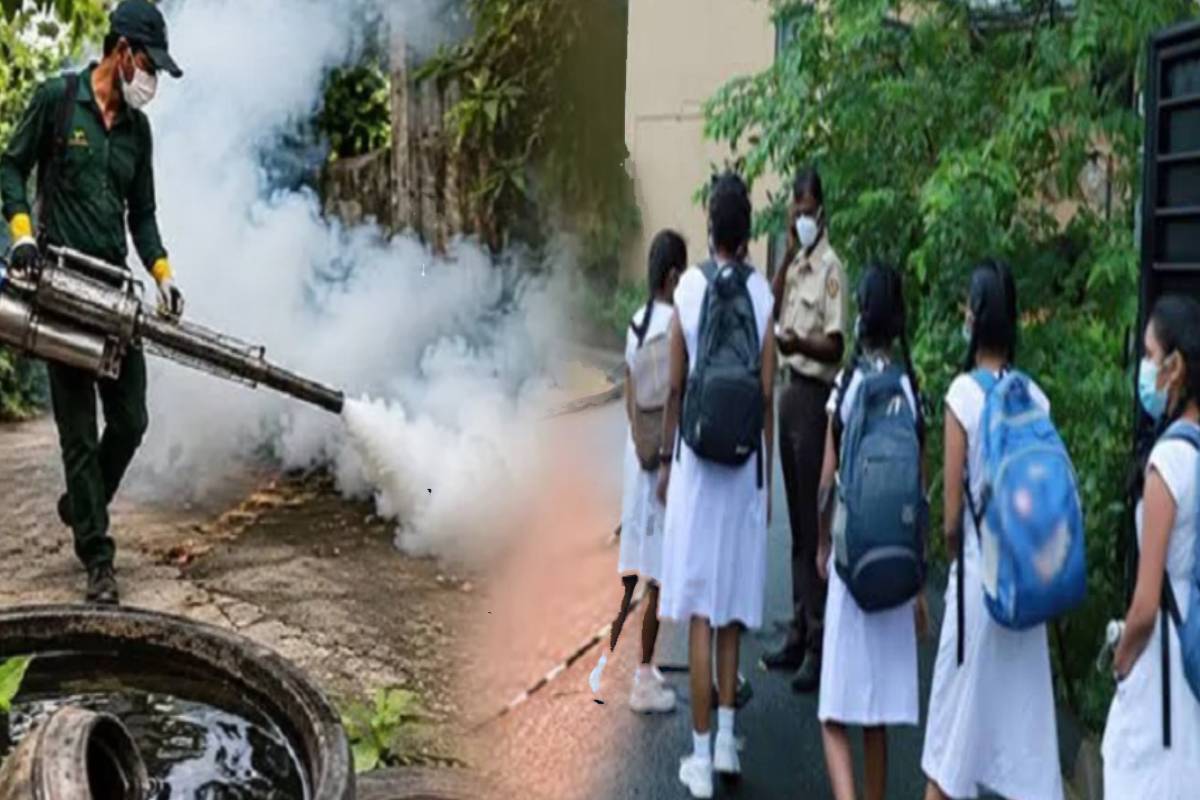 சுகாதார அதிகாரிகள் டெங்கு தடுப்பு நடவடிக்கைகளை வலியுறுத்தும் நிலையில் பள்ளிகள் மீண்டும் திறக்க உள்ளன