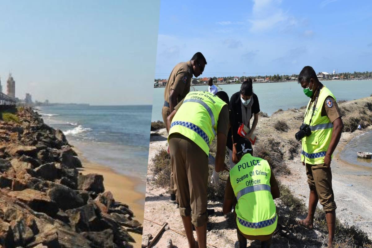 புத்தளம் கடற்கரையில் உள்ள பாறை உருவாக்கத்திலிருந்து மனிதனின் உடல் மீட்கப்பட்டது
