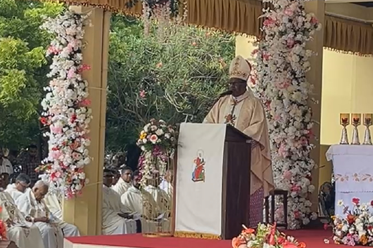 தலவிலாவில் உள்ள செயிண்ட் அன்னே சர্চ் ஆண்டு திருவிழா மிருது நிறைவேற்றியது