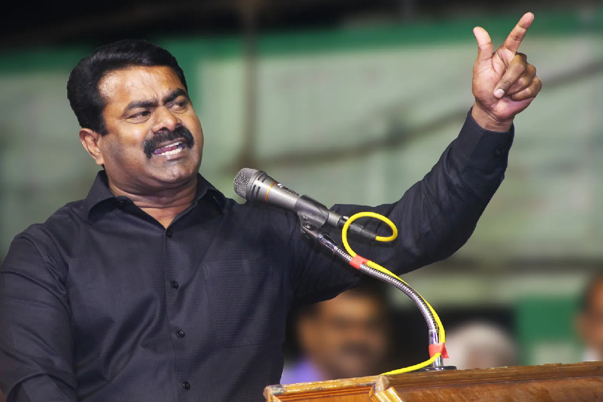 சீமான் அமெரிக்க விமான நிலையத்தில் விசாரணை செய்யப்பட்டதாக கூறினார்; கனடா தடுப்பு சம்பவம் குறிப்பிடப்பட்டது