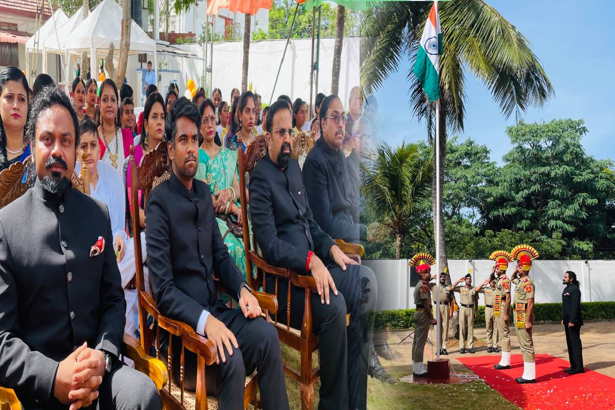 ஜாப்னாவில் கொடி ஏற்றும் விழாவுடன் இந்திய சுதந்திர தினம் கொண்டாடப்பட்டது