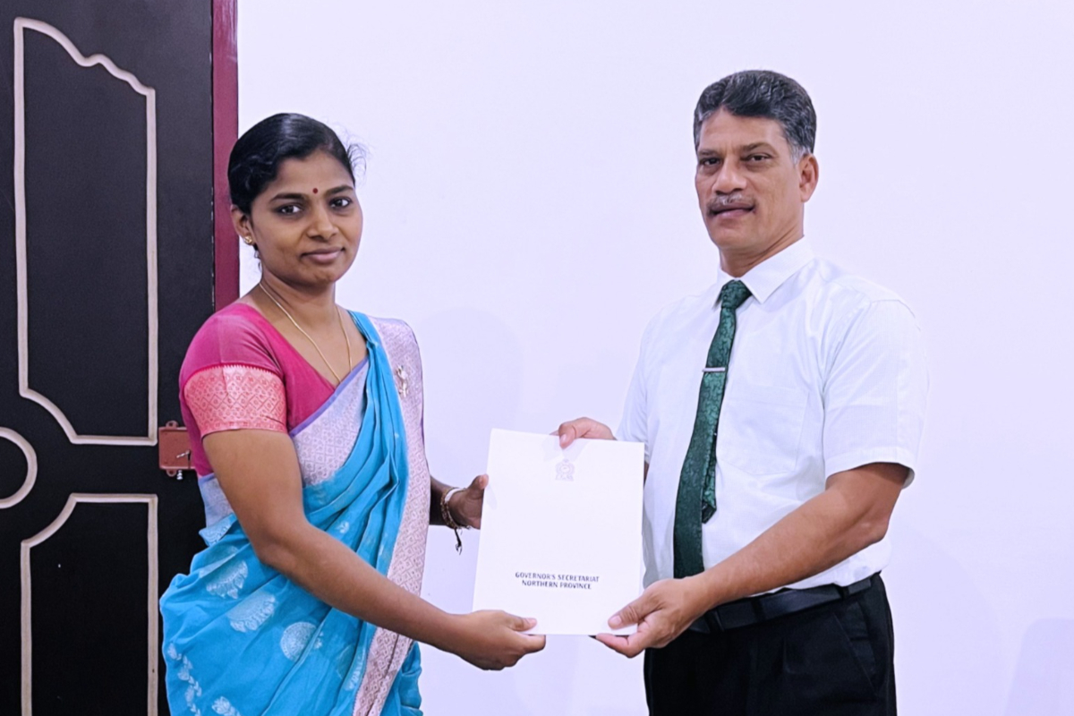 வட மாகாணத்தின் புதிய மோட்டார் போக்குவரத்து ஆணையர்களாக என். தவளோஜினி நியुக்தி