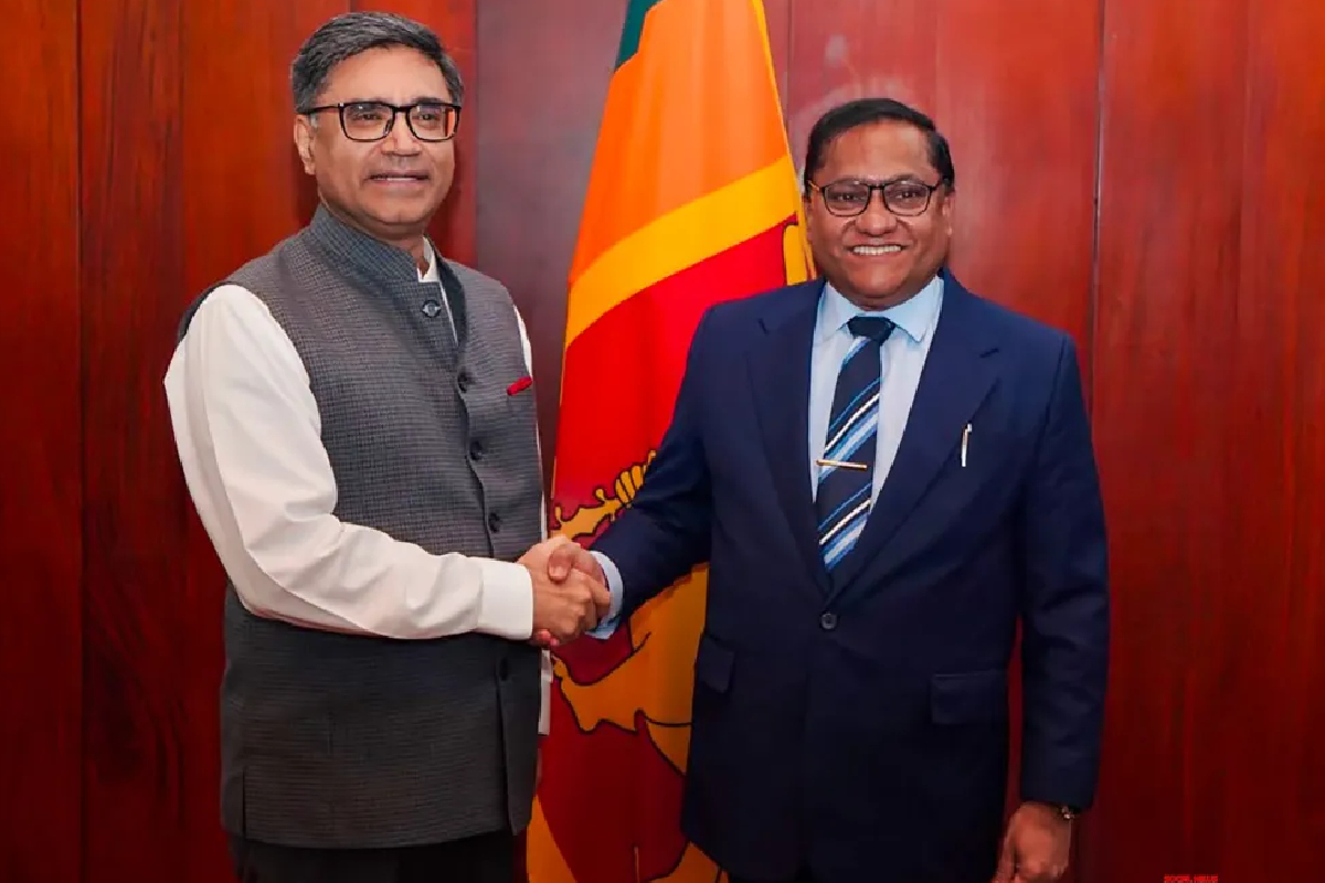 இந்தியாவின் வெளிநாட்டு செயலாளர் இலங்கையை இருதரப்பு பேச்சுவார்த்தைக்கு பார்வையிடுகிறார்