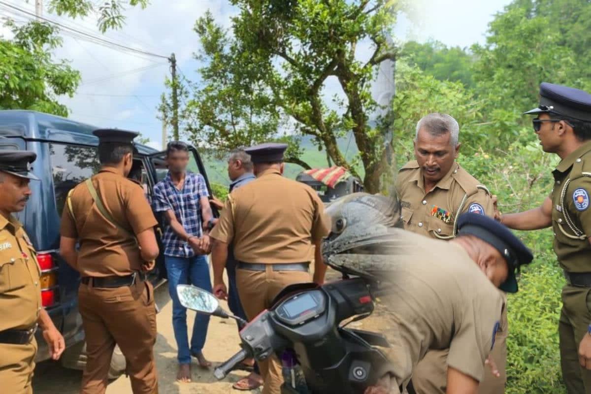 தென் இலங்கையில் பெட்రோল் வீசி இரு இளைஞர்களைத் தாக்கிய மூவர் கைது