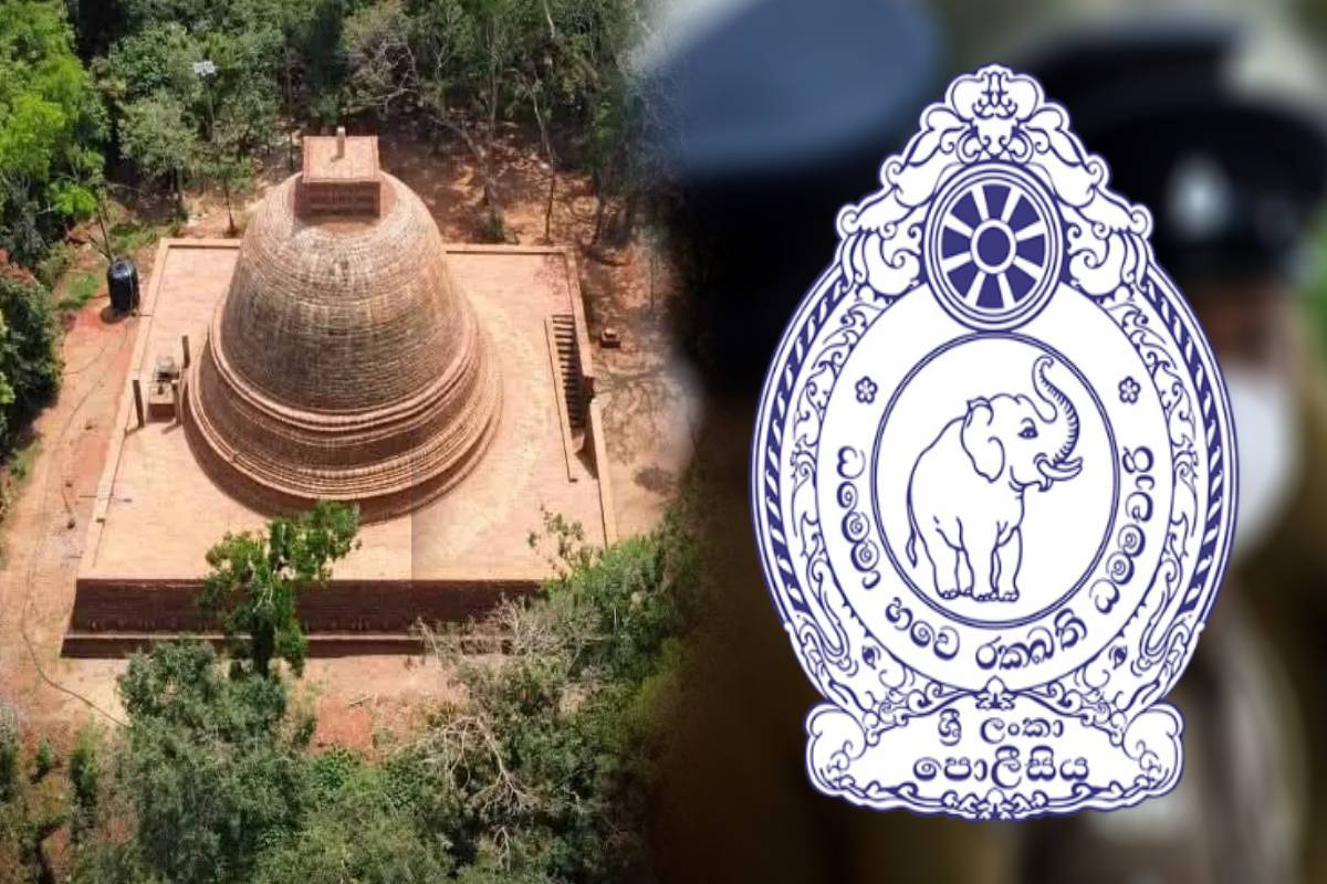 முல்லைத்തீவில் உள்ள வரலாற்று கருந்தீ ராஜமகா விகாரையில் காவல்துறை பாதுகாப்பு மீளமைக்கப்படும்