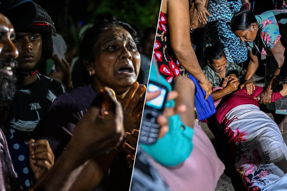 சிறையில் வைக்கப்பட்ட உறவினர்களைப் பற்றிய விளக்கம் தேடி பெற்றோர்கள் சிறையில் திரண்டனர்