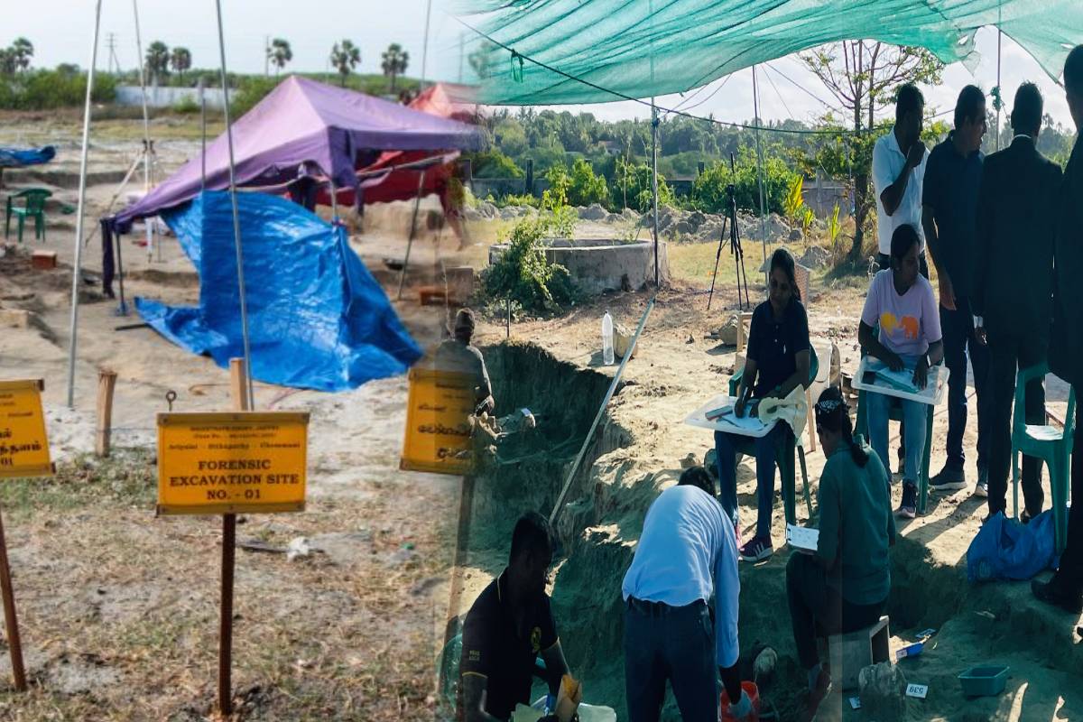 சேமணி கூட்ட கல்லறை இடexcavations 106-ஆம் நாளில் தொடரப்பட்டு வருகின்றன