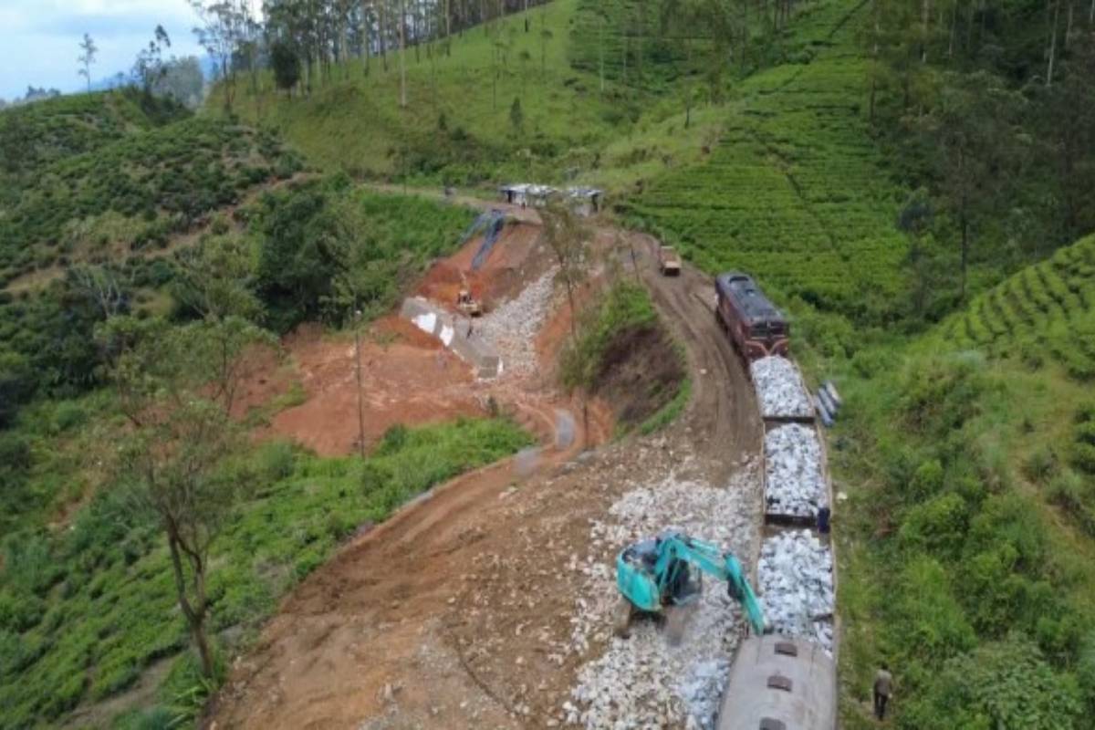 மலை நாட்டு ரயில்வே மறுகட்டமைப்பு பயங்கரமான காலநிலை நிலைமைகளால் தாமதமடைந்துள்ளது