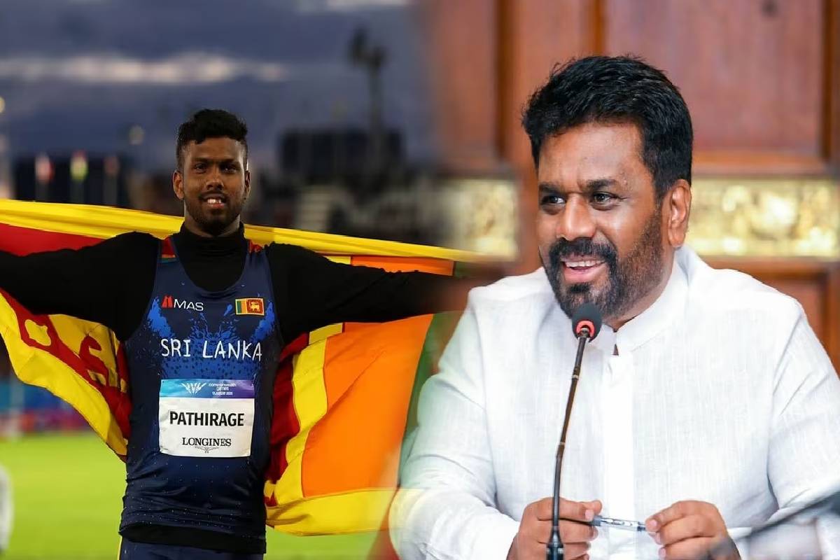 ஜாவிலின் வீச்சு வீரர் ருமேஷ் தரங்க கன்னடோம்வெல்த் கேம்ஸ் தங்கப் பதகைக்காக ஜனாதிபதி வாழ்த்துக்கள்