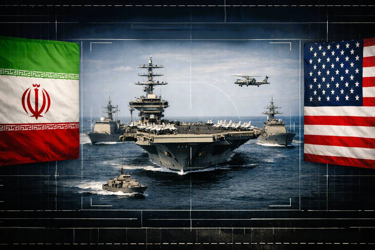 ஈரான் போர் பதற்றத்தின் நடுவே வளைகுடா நோக்கி செல்லும் USS George Washington..!