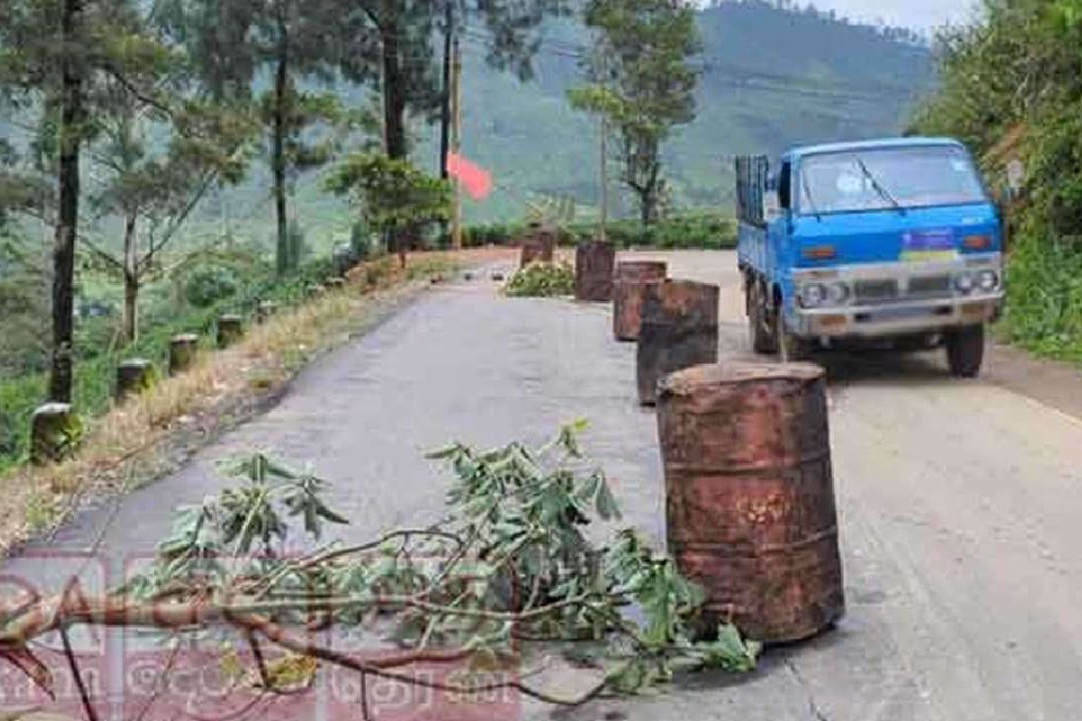 கனமழை காரணமாக ஹட்டன்-கொழும்பு நெடுஞ்சாலையில் எச்சரிக்கை நடவடிக்கைகள்