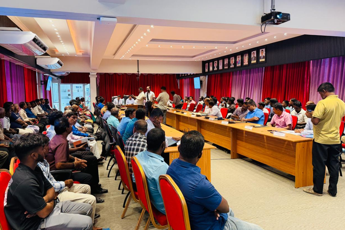 முல்லைத்తீவு மாவட்டம் இரண்டாவது மீன்வளத் திட்ட ஒருங்கிணைப்பு கூட்டத்தை நடத்தியது