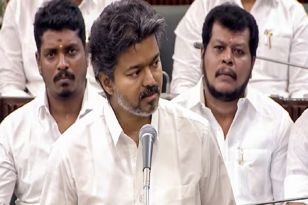 சட்டசபையில் காரசாரமான விவாதங்கள் ; திமுக வாயை அடைத்த முதலமைச்சர் விஜய்!