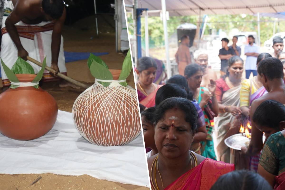 முல்லைத்తீவு கோயில் முந்தைய சர்ச்சைகள் இருந்தபோதிலும் வার்ષிక பொங்கல் திருவிழா நடத்தியது