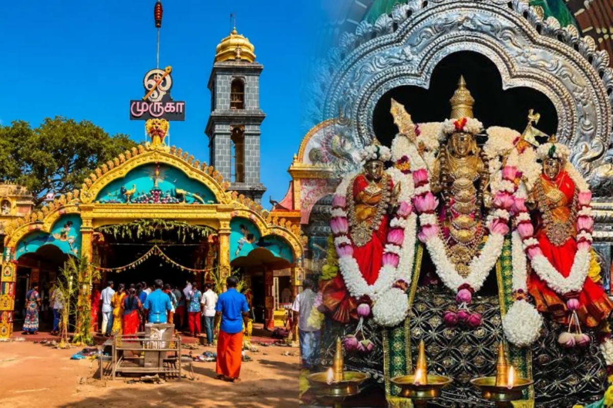 தொண்டைமான் முருகன் கோயில் தீர்த்தத்திருவிளா விழாவுடன் ஆண்டு விழாவைக் குறிப்பிடுகிறது