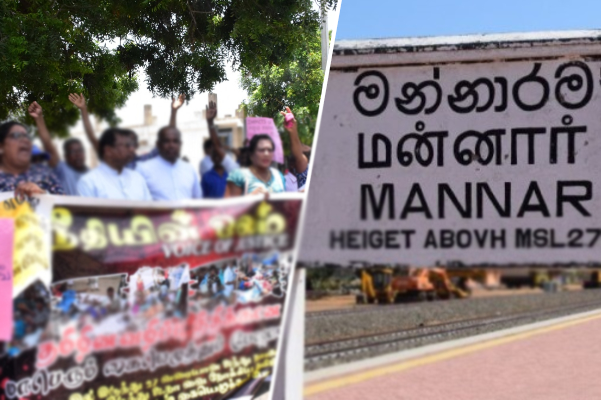 மன்னாரில் நிலஉரிமை ஆர்வலர்கள் ஆர்ப்பாட்டத்தைத் திட்டமிடுகின்றனர்