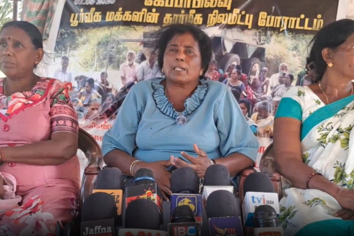 காணிகளை விடுவிக்க வலியுறுத்தி 37வது நாளாக தொடரும் போராட்டம்