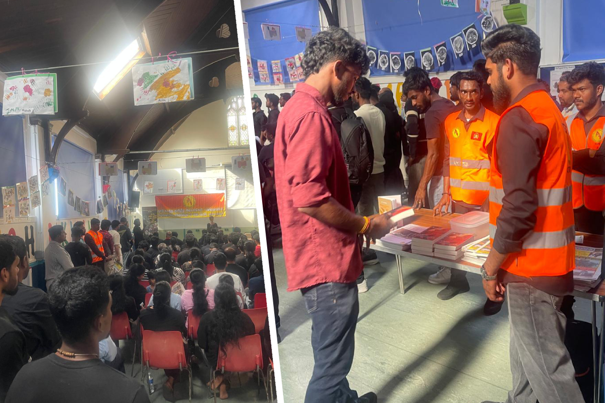 தமிழ் மொழி சரிவை பற்றிய புத்தகம் லண்டனில் வெளியிடப்பட்டது; இனப்படுகொலை நீதி பிரচারணை நடத்தப்பட்டது