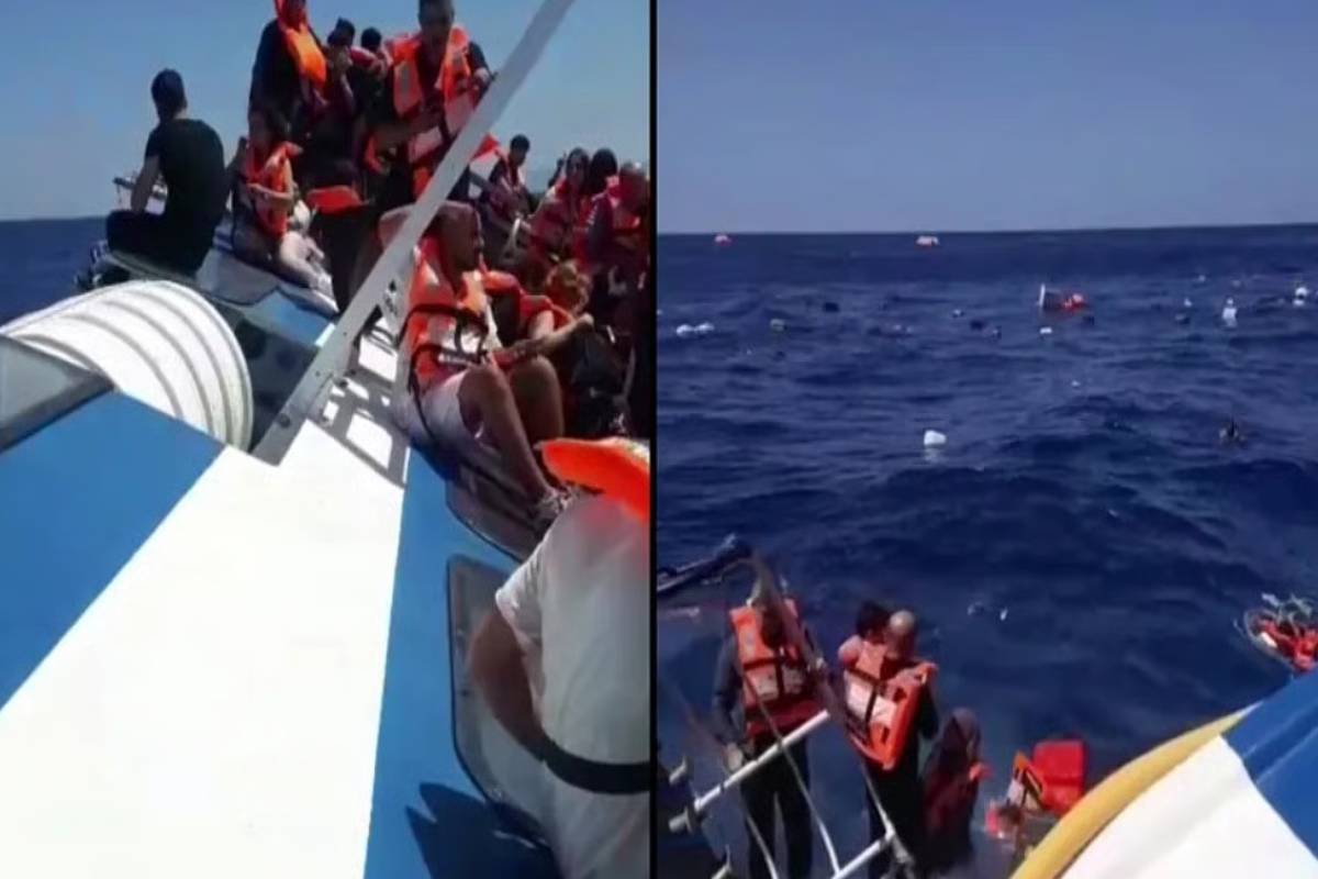 வட சাइप்రাসுக்கு அருகில் சுமார் 270 பேரைக் கொண்ட படகு கவிழ்ந்தது; ஒரு மரணம் பதிவாகியுள்ளது