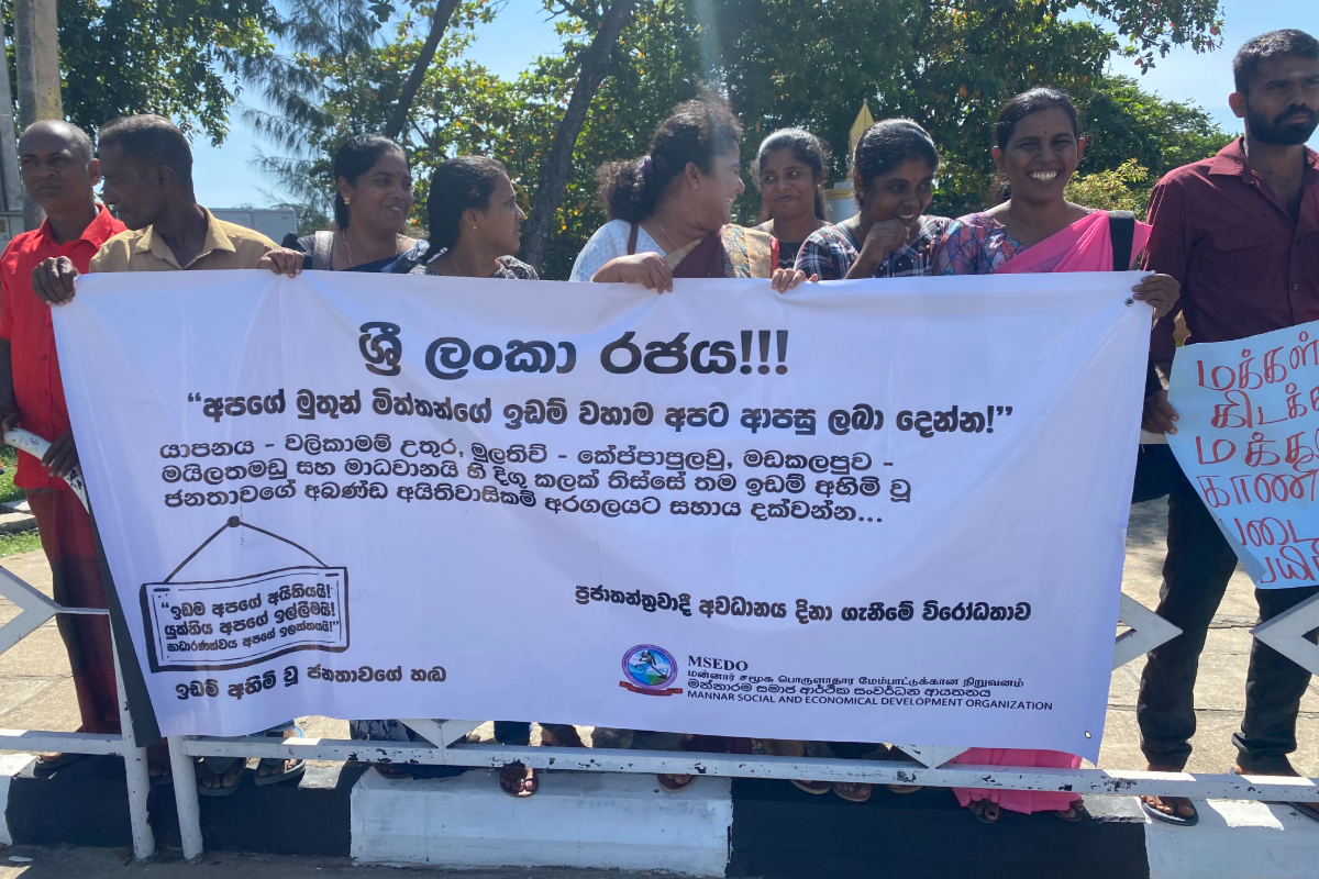 கால்நடைகளுக்கான மேய்ச்சல்தரைகள் ஆக்கிரமிப்பு! போராட்டத்தில் இறங்கிய மக்கள்