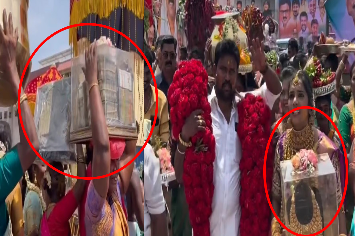 தமிழ்நாட்டு காதுதുளைக்கும் অনুষ்ঠানில் 거대한தறையுத்தர பொருட்கள் காட்சி வைரல் ஆனது