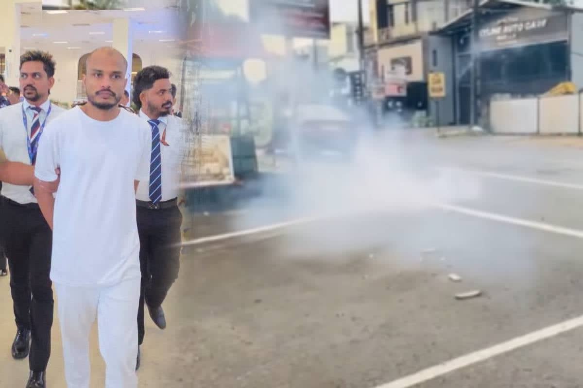 சந்தேகநீয় குற்றவாளி லலிதின் கைது இலங்கை முழுவதும் கொண்டாட்டங்களை ஏற்படுத்தியது