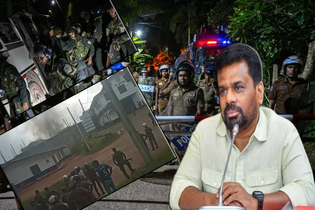 ஸ்രீலங்கா சிறைகளில் பதிப்படும் பதற்றம் நடுவே ஜனாதிபதி சভை召஡ைக்கப்பட்டது