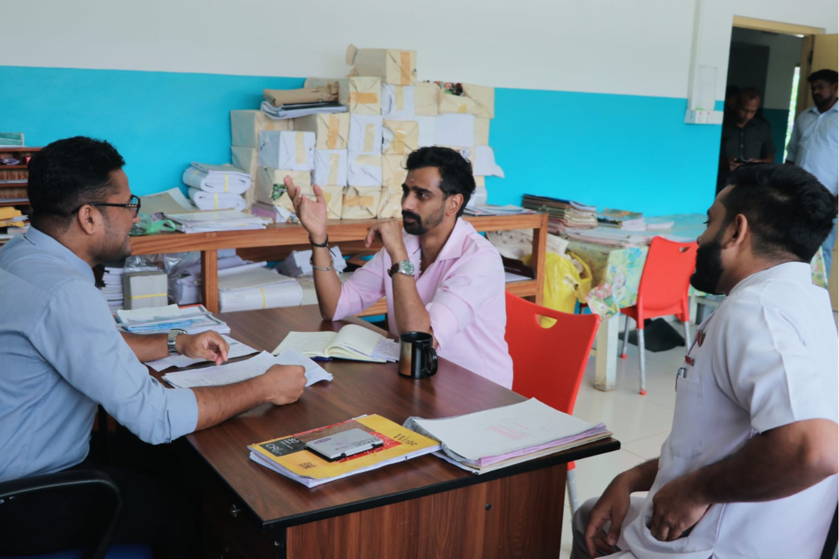மஸ்கெலியா பிரதேச வைத்தியசாலையின் குறைபாடுகளை கண்டறிய ஜீவன் தொண்டமான் நேரடி விஜயம்