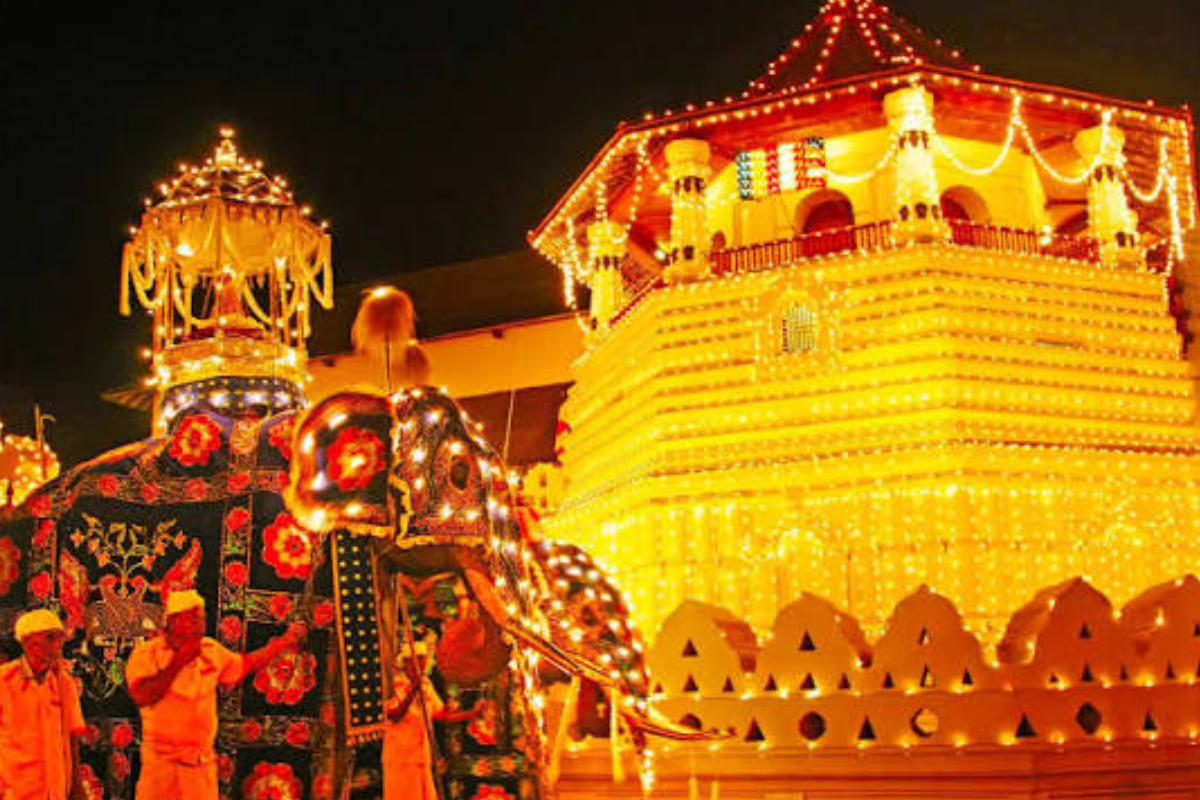 கண்டி எசලා பெරහேர விழாவை சீர்குலைத்ததாக மனிதர் கைது செய்யப்பட்டார்