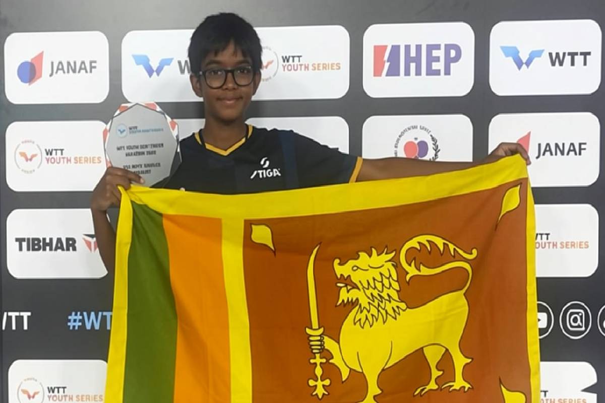 குரோஷியாவில் இலங்கை வீரர் தாவி சமரவீரவுக்கு வெள்ளிப் பதக்கம்