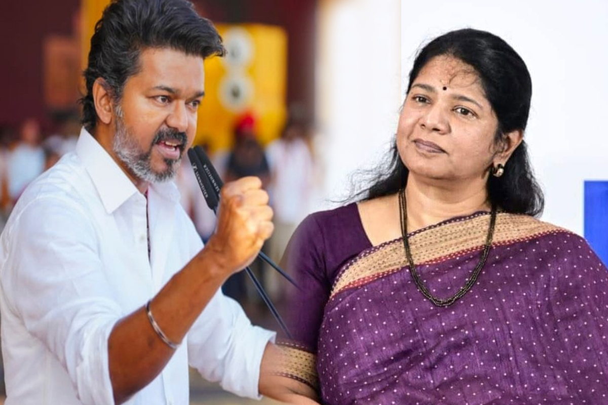 DMK தலைவர் கனிமொழி TASC இன் பிரதமர் பதவி கோரிக்கைகளைத் திசைதിருப்பி, காங்கிரஸைக் காட்டினார்