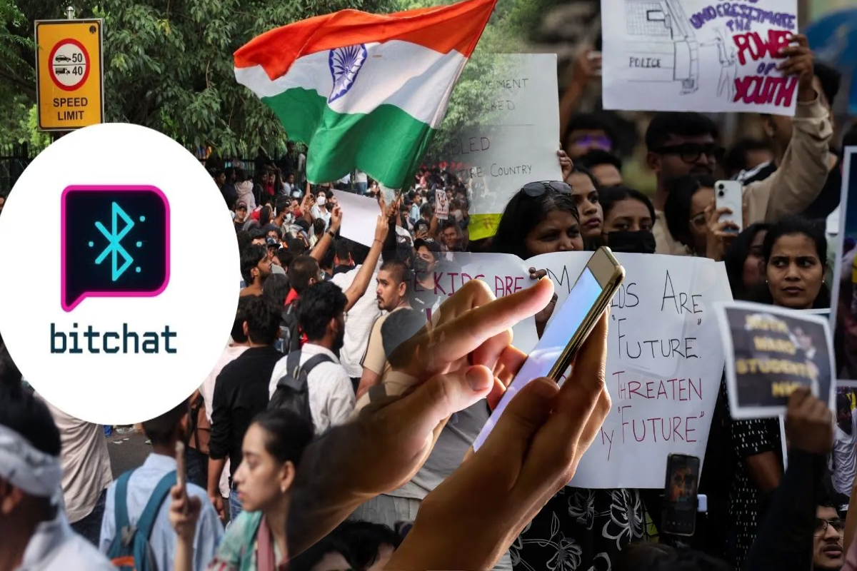 டெல்லியில் வலுக்கும் மாணவர்கள் போராட்டம்; 'Bitchat' செயலியை முடக்கும் அரசாங்கம்