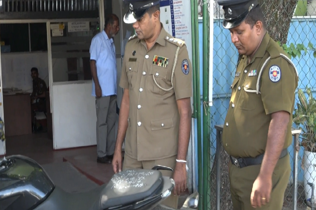 பட்டிக்காலோ மாவட்டத்தில் மோட்டார்சைக்கிள் திருட்டு சந்தேக நபர் கைது செய்யப்பட்டார்