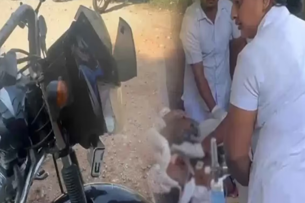 மோனারගල சாலையில் மோட்டார்சைக்கிள் மோதலில் இரண்டு குழந்தைகளின் தந்தை இறந்தார்