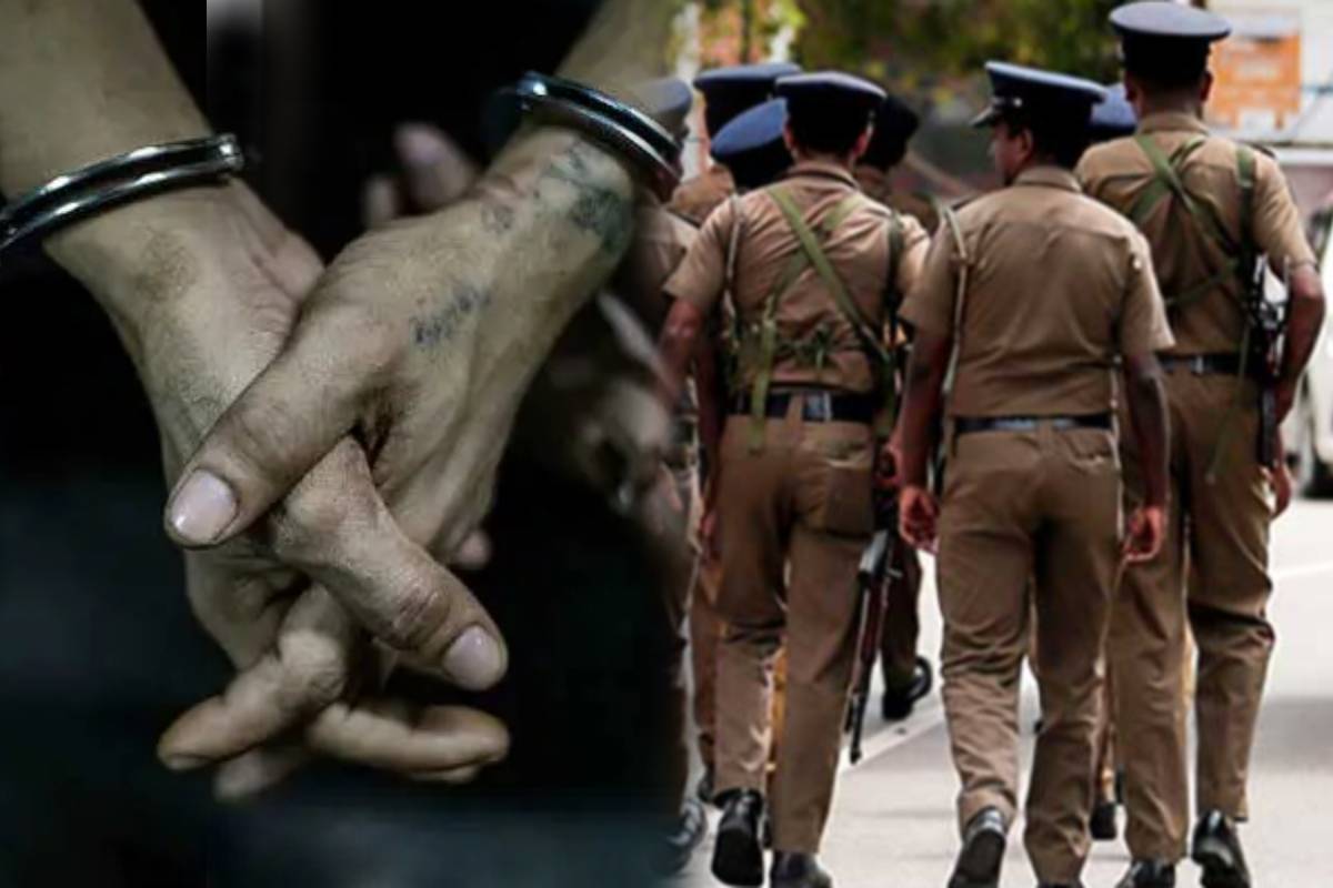 சம்மந்துறையில் நகειລ கடத்தலுக்காக இரண்டு பேர் கைது; பனிக்காய்ச்சல் மருந்தும் பறிமுதல்