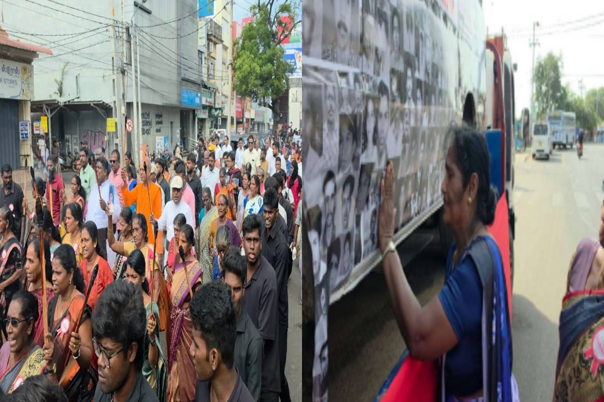 சற்றுமுன்னர் யாழில் ஆரம்பமான நீதிக்கான நீள் பயண கவனயீர்ப்பு பேரணி
