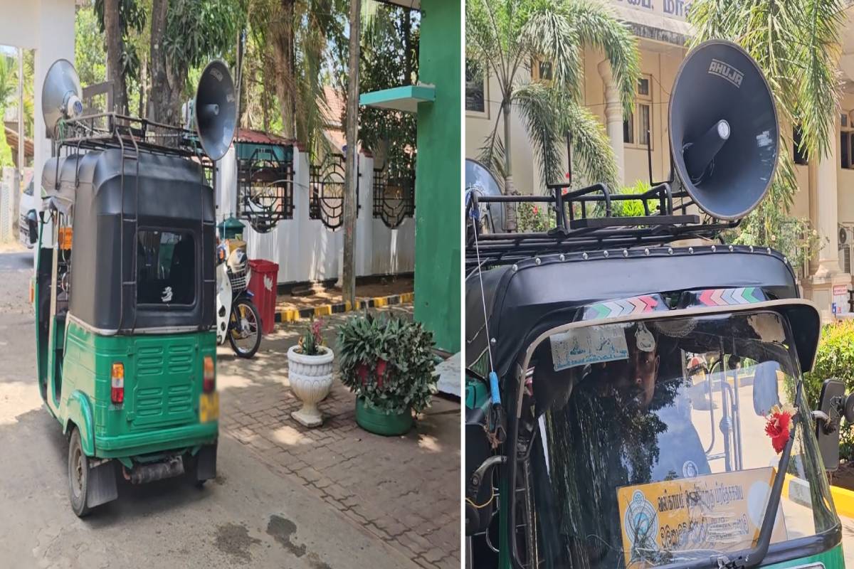 ஜாफ்னாவில் கோயில் அலங்காரங்கள் வழிபாடியர்களுக்கு கண் பிரச்சினைகளை ஏற்படுத்தின