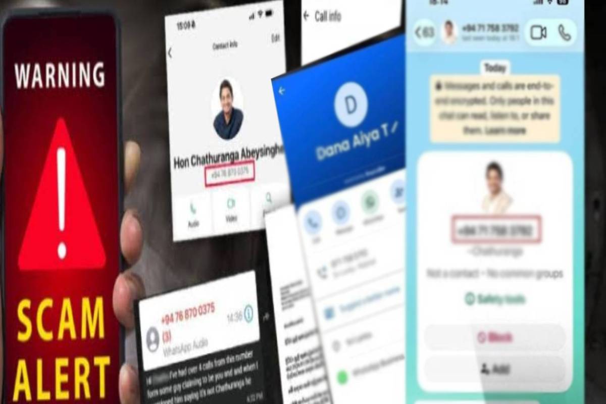 துணை மந்திரியை போலி செய்யும் மோசடி பற்றி மக்களுக்கு எச்சரிக்கை